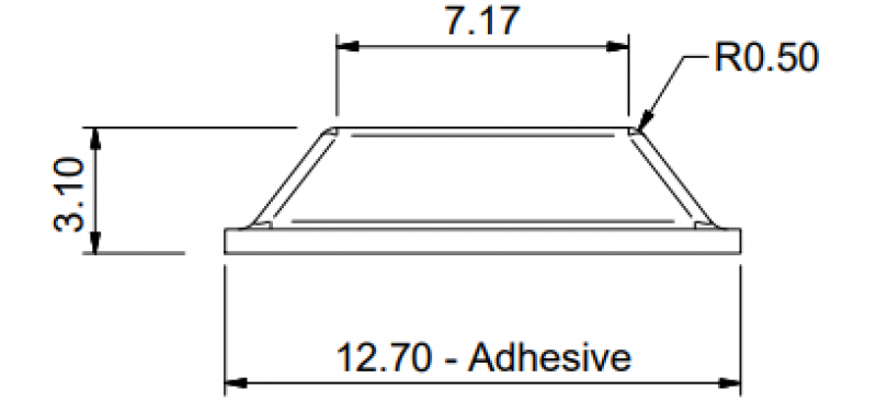 BS 2127 Black Bumper | hanak-trade.com